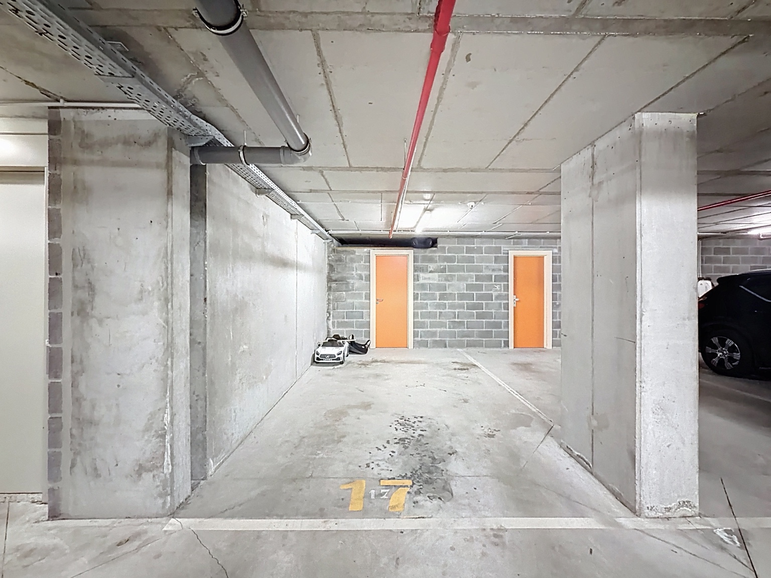Emplacement de garage disponible en supplément