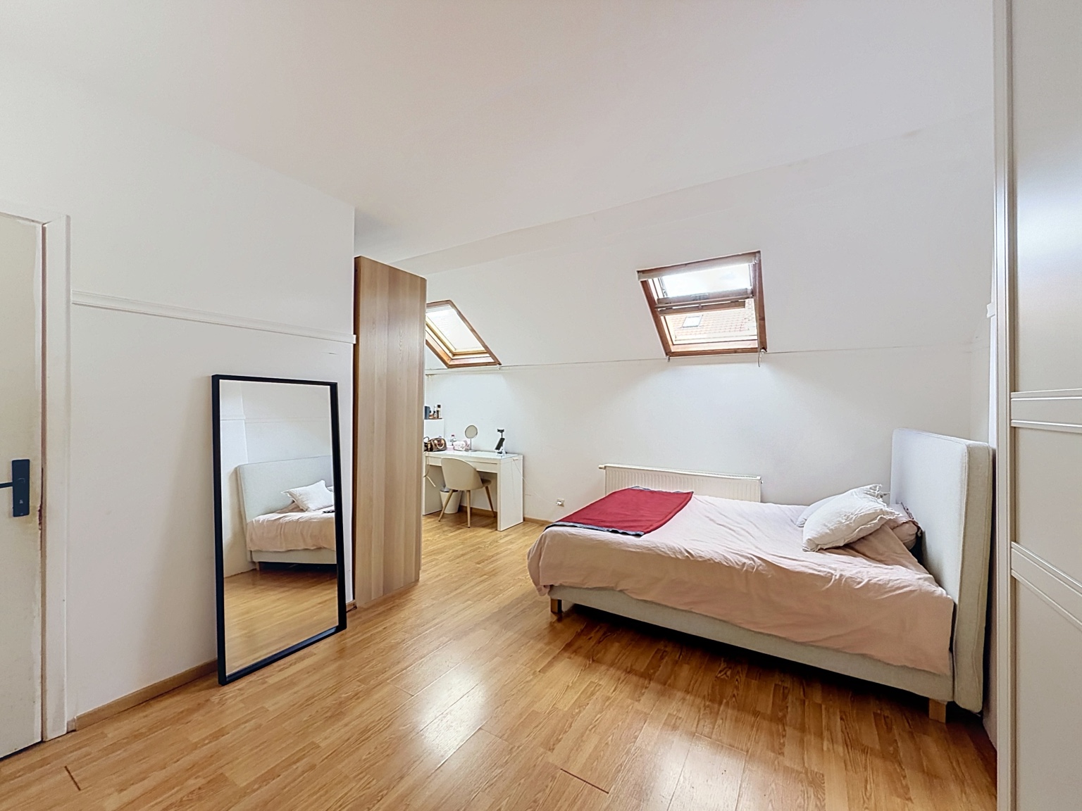 Chambre sous toiture